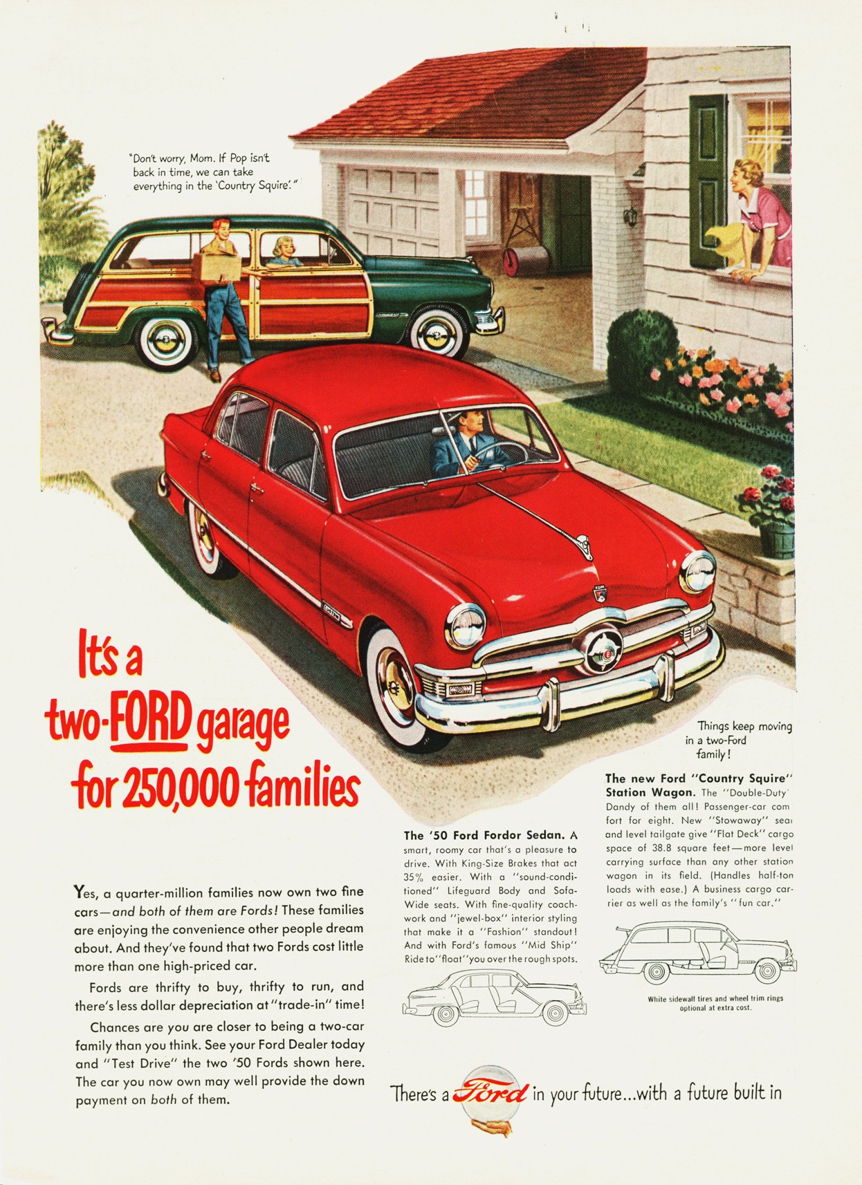 Ford Advertising 1950